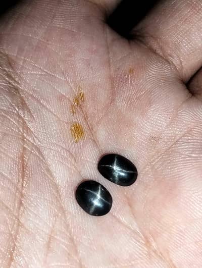 Original Black Star gems stone