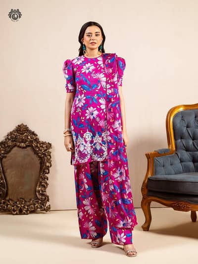 Ziva By Gulljee 3 Piece Embroidery Lawn suits