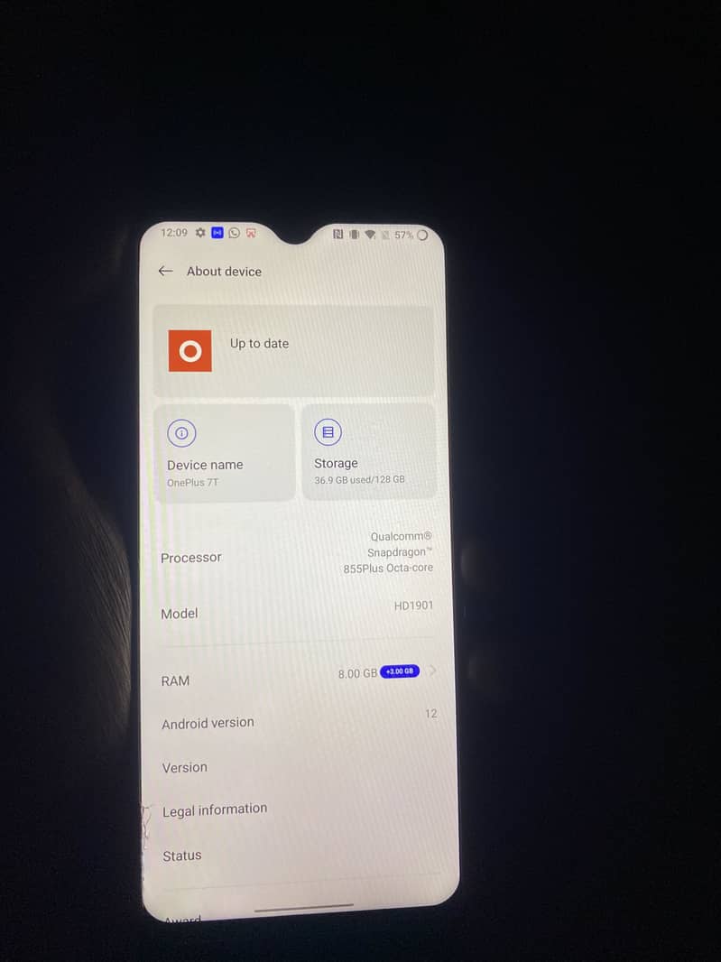 One plus 7t 7