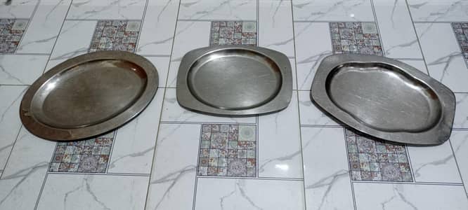 Stainless steel 3Trays condition new