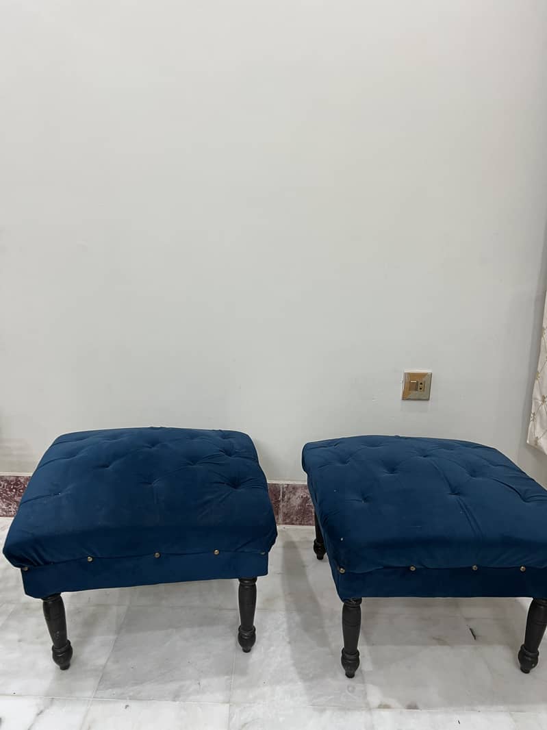 Ottoman Stool set 2