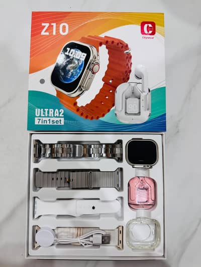 Z10 Smart Watch with Earbud and extra straps