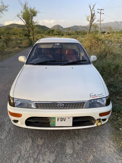 Toyota indus corolla XE G 1998 model 1300cc