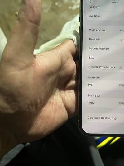 iphone 12 pro max 128gb Hk modal dual sim