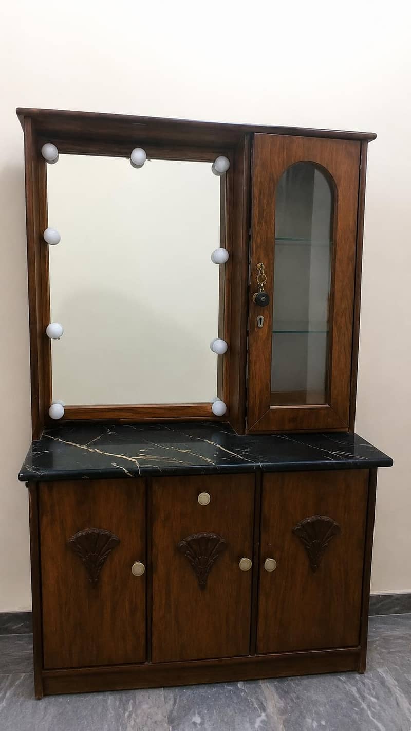 dressing table dark brown 0