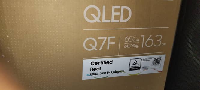 Samsung QLED 65 inch f series latest model