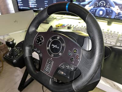 PXN V9 Gen 2 Steering Wheel Set with Pedals & Shifter
