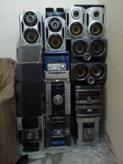 Japanese amplifier and speakers