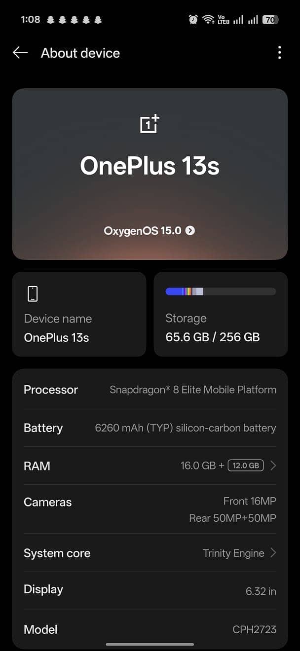 Oneplus 13s 7