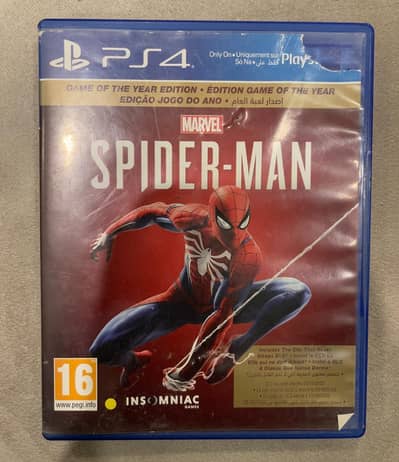 Spiderman (ps4) for sale