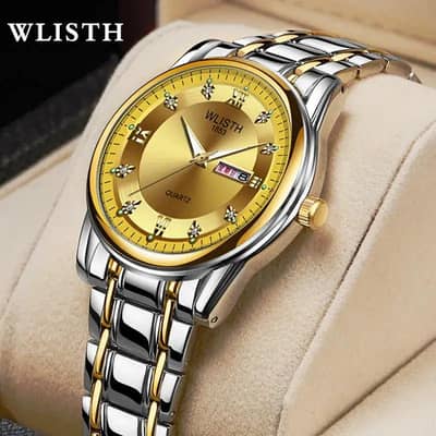 Men’s Swiss Quartz Luminous Black Watch