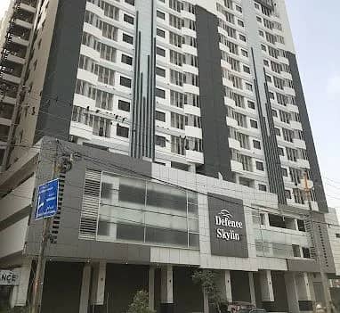 Need Parking + Backup? Check This 2-Bed DD at 110k (Negotiable) In Defence Skyline - Defence View | Perfect for Families with 24/7 Security & Water