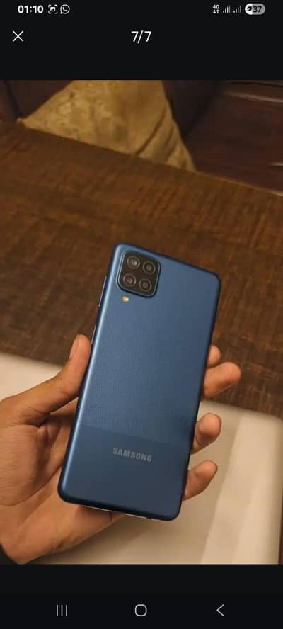 Samsung A12 4 GB RAM 128 GB internal storage
