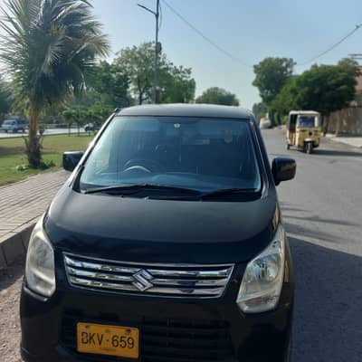  Suzuki Wagon R Japanese 2014 / Registered 2017 – Pearl Black – Kar