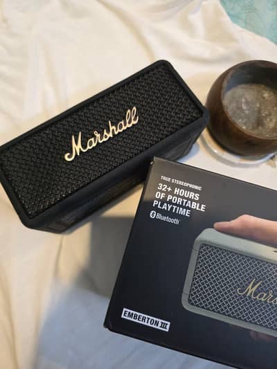 Marzhall Emberton 3 Speaker 1 month used