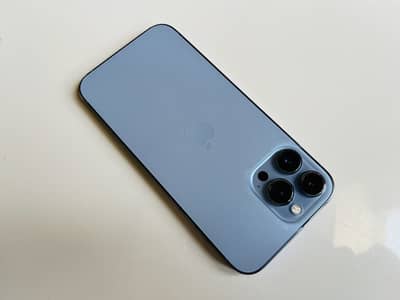 JUST LIKE NEW iPhone 13 Pro Max 128gb Sierra Blue DUAL SIM PTA APPROVE