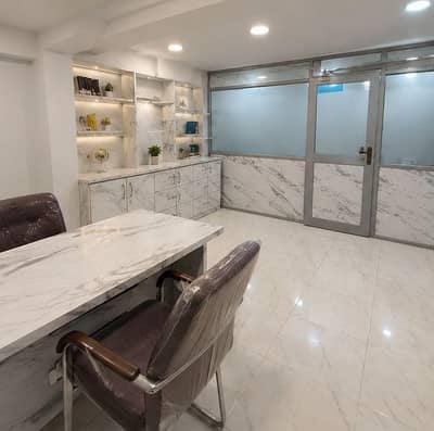 Furnished Office Avail For Sale At Tariq Road Near Jheel Park At Pechs Blk 2