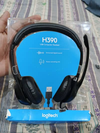 Logitech H390 USB Computer Headset For Sale