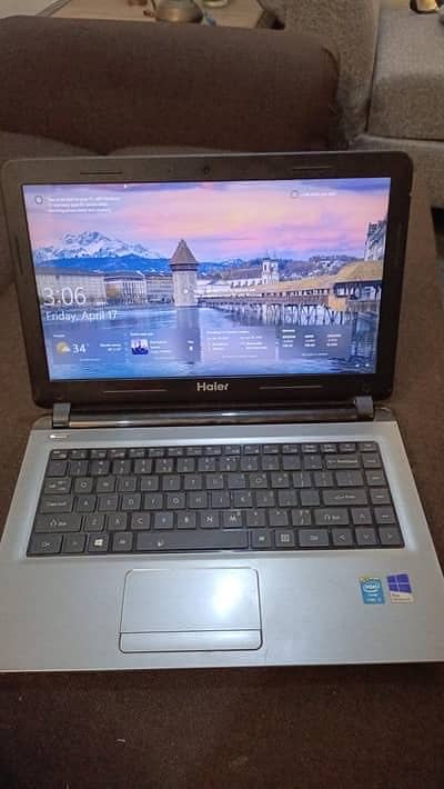 Haier laptop 10 by 10 condition hai