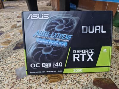 ASUS Dual GeForce RTX™ 3050 OC Edition 8GB GDDR6 with box