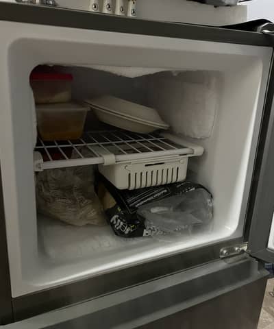 Fridge and microwave