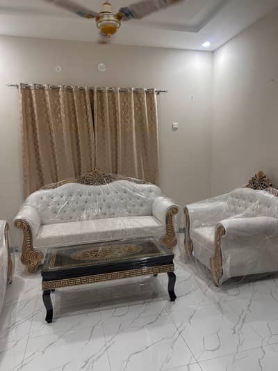 Three piece sofa set + mez