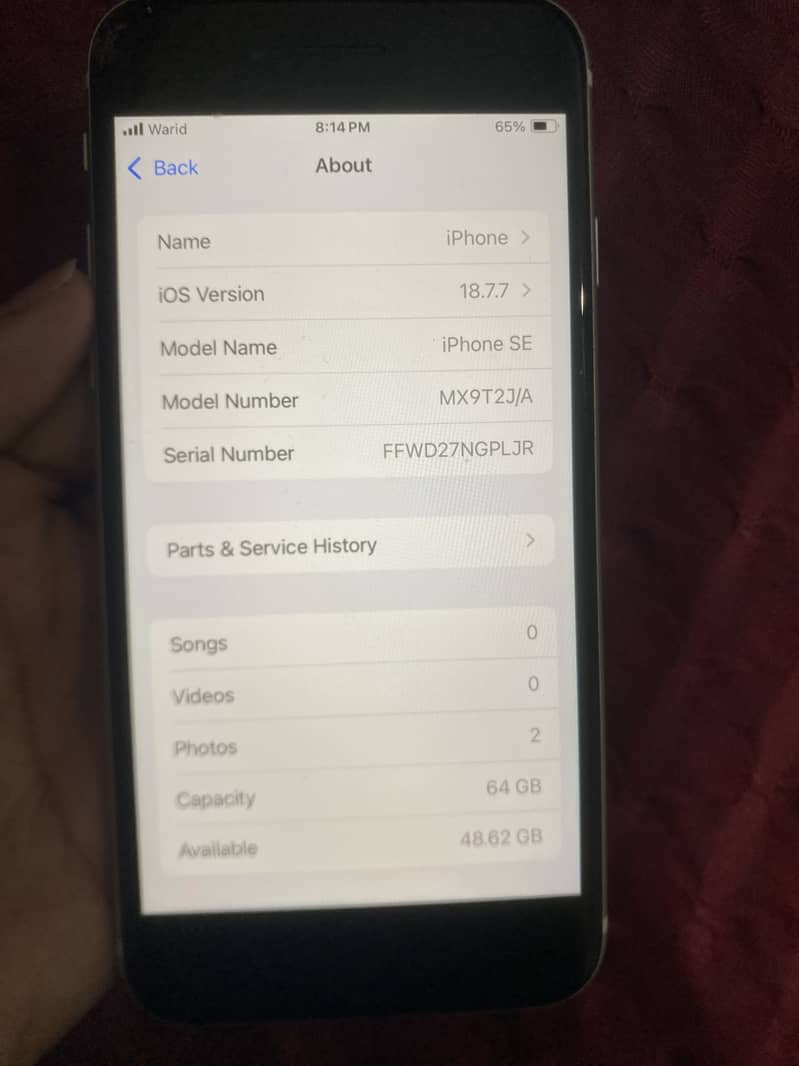 Iphone SE 2020 Model 3
