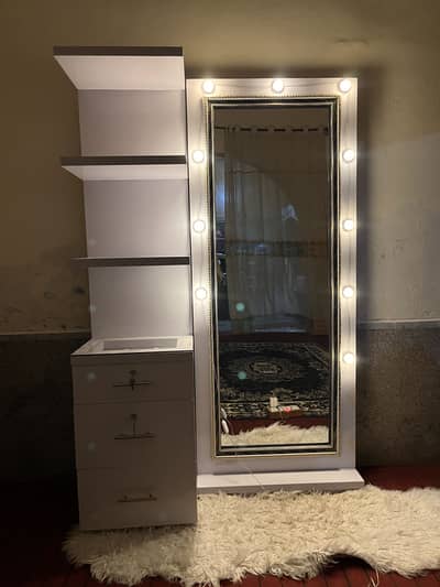 LED Vanity Mirror with Storage Cabinet for Sale