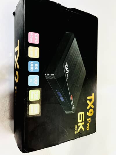 TX9 Pro 6K Ultra HD 16GB RAM and 128GB ROM Smart Android TV Box