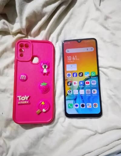 Infinix Hot 10 Play 4/64 only phone 6000 MAH battery 03161510578