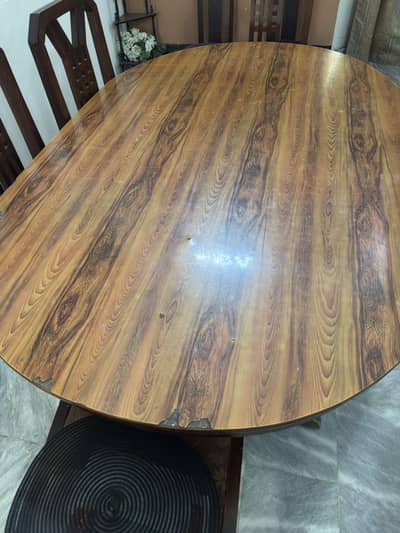 Wooden Dining table (without chairs), Real Wood hard to find.