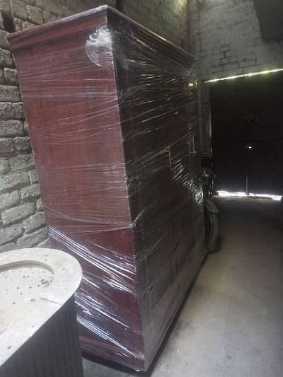 Triple Door wooden Wardrobe