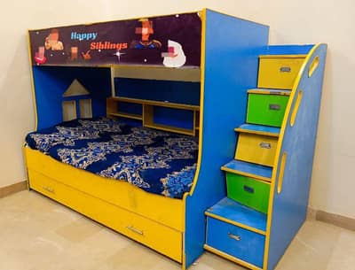 Bunker kids triple bed