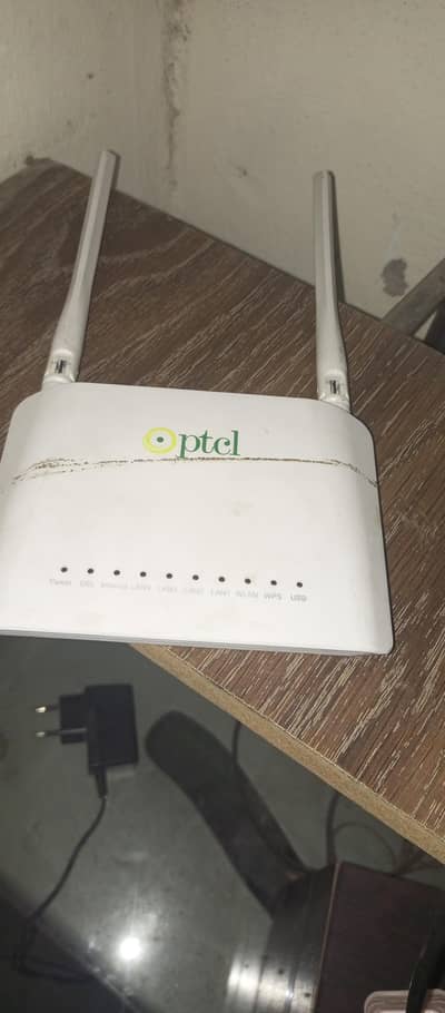 ptcl router just box open with adapter and cable latest model 2026