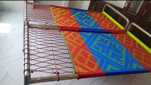 Stainless Steel Charpai Pair
