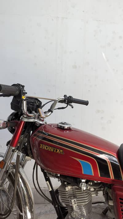 Honda CG 125 Fuel Tank Vintage Style