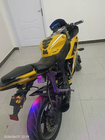 yamaha r6 rapleca  49cc