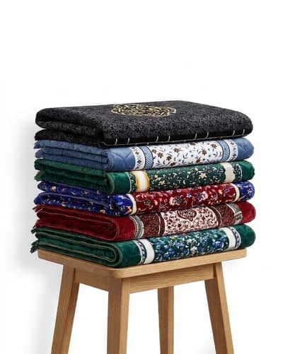 Premium Quality Velvet Prayer Mat/Jainamaz/Rugs/mats