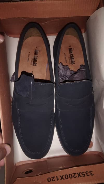 Men formal shoes Don Carlos valvet
