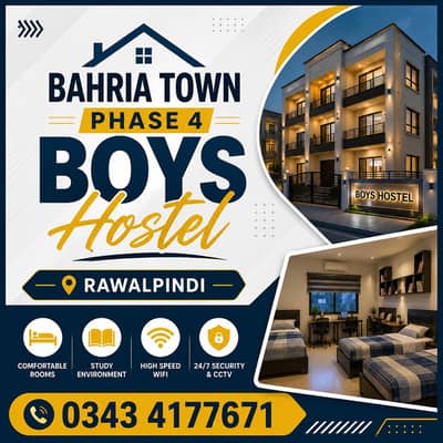 Bahria Town Phase 4 Boys Hostel Rawalpindi