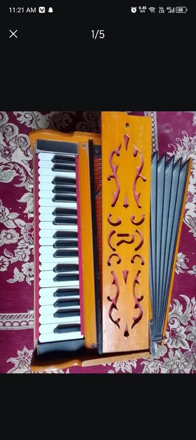 indian harmonium 7bellow
