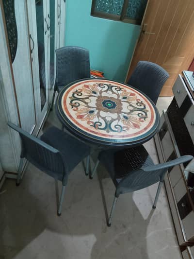 Dining Table and 4 Chairs
