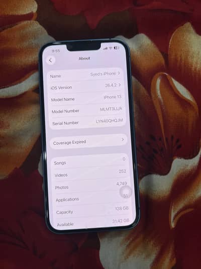 Iphone 13 pta approved 128gb