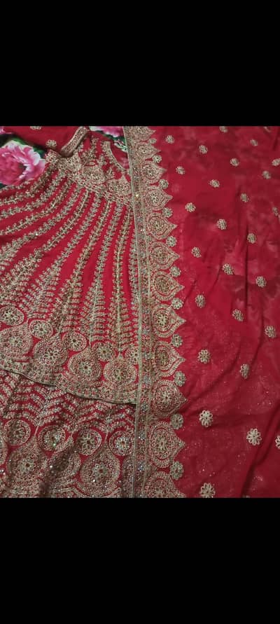 red color ma new bridal dress