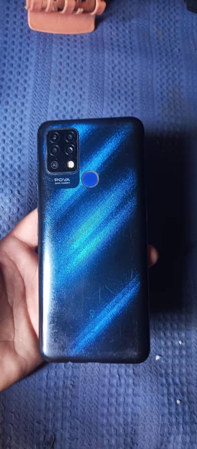Tecno Pova 6+128 6000 mAh battery Exchange possible /03474168881)