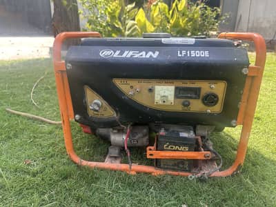 Lifan LF 1500E 1.2 KW Portable Gas & Petrol Generator 3.0 HP