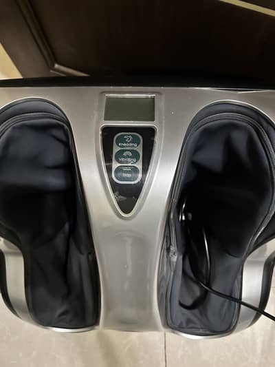 Luxury Foot & Calf Massager Machine – Kneading + Vibration Massag