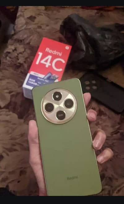 Xiaomi Redmi 14C Complete Saman Untouched Accessories 6/128