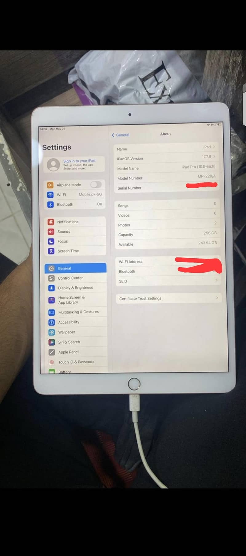 IPAD PRO 10.5 INCH 0