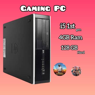 HP Core i5 Desktop PC 4GB RAM 128GB HDD Full Working